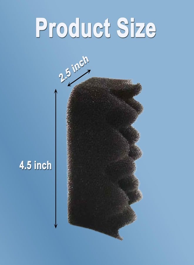 Qzbhct 4 Pcs Aquarium Bio Sponge Filter Pads for Hagen Fluval 304, 305, 306, 404, 405, 406 (A-237) Canister Filtration Systems - Image 5